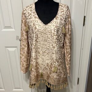 Misslook Tassle Fringe Tunic